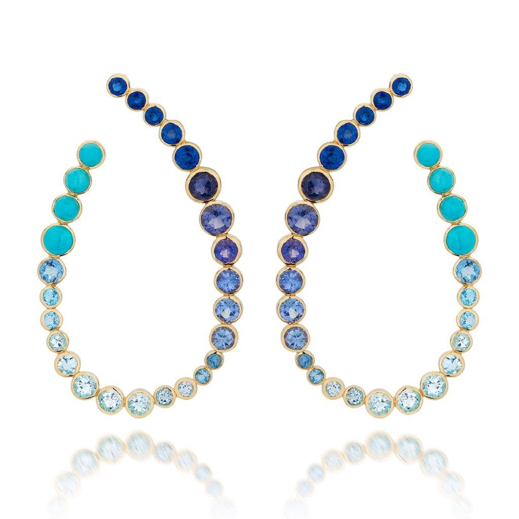 Talento e Mixed_ BRINCO ARGOLA EM TOPÁZIO, TURQUESA, TANZANITA, KYANITE EM OURO AMARELO 18K_19730,00.JPG
