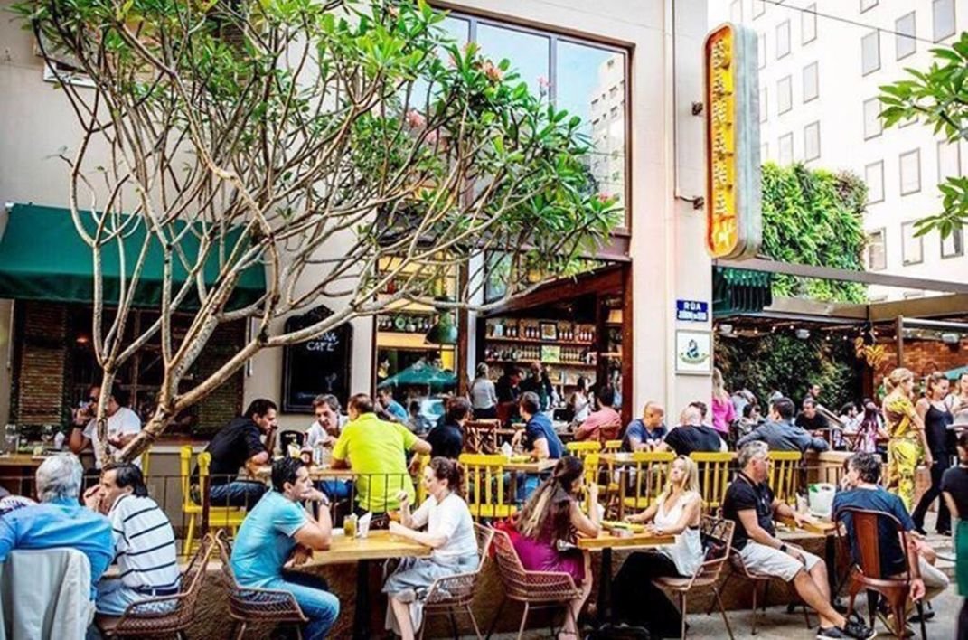Fachada Banana Café - foto Divulgação