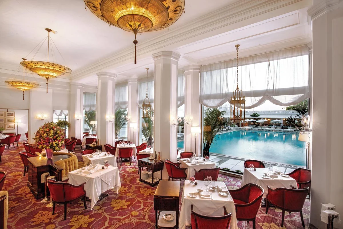 Salão do restaurante Cipriani, no Belmond Copacabana Palace, no Rio de Janeiro