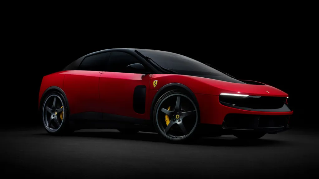 Ferrari Luce, sedan elétrico de quatro portas com design contemporâneo