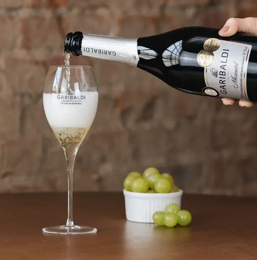 Garibaldi Espumante Moscatel Branco, safra 2025, ouro no Citadelles du Vin 2026
