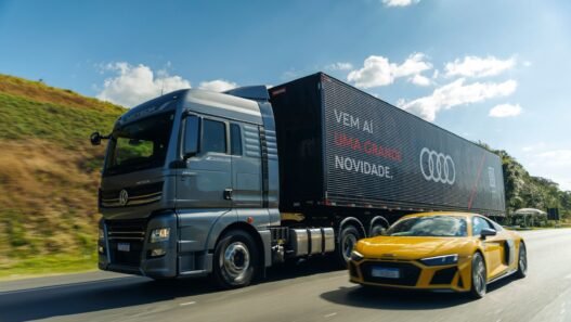 Showcar da Audi Revolut F1 Team exposto no Brasil
