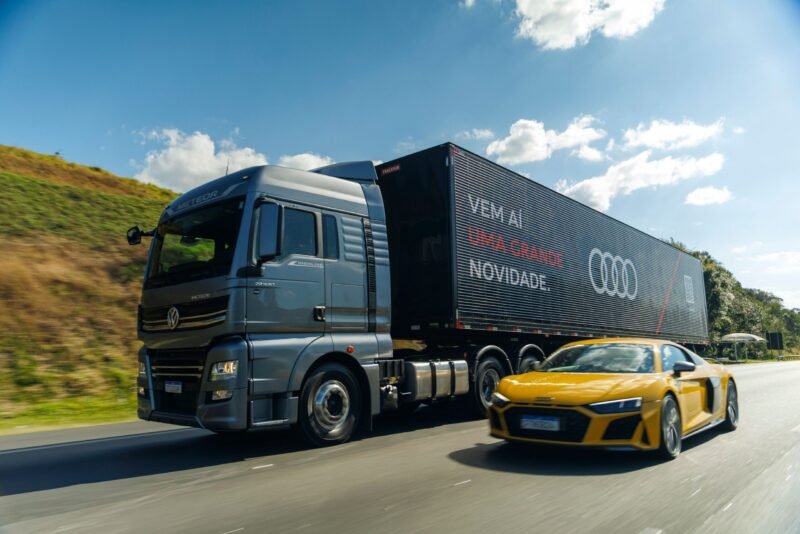 Showcar da Audi Revolut F1 Team exposto no Brasil