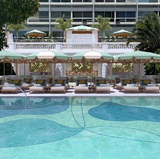 Edifício Piscina do Copacabana Palace, A Belmond Hotel, Rio de Janeiro