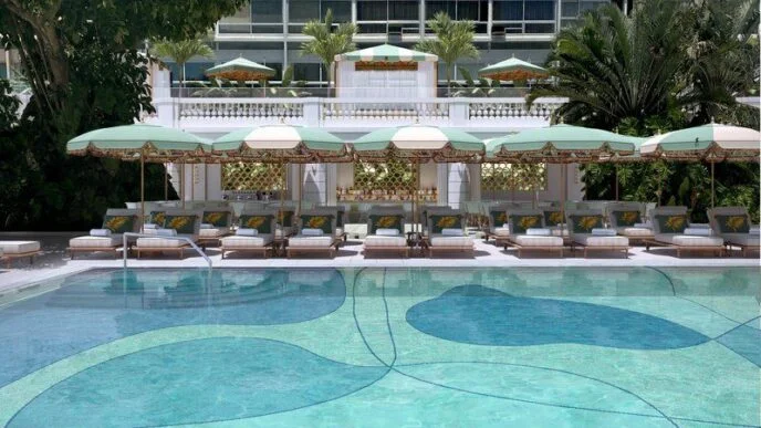 Edifício Piscina do Copacabana Palace, A Belmond Hotel, Rio de Janeiro