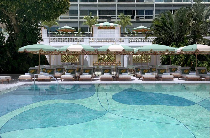 Edifício Piscina do Copacabana Palace, A Belmond Hotel, Rio de Janeiro