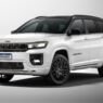 Jeep Commander Blackhawk 2027 visto de tres quartos dianteiro