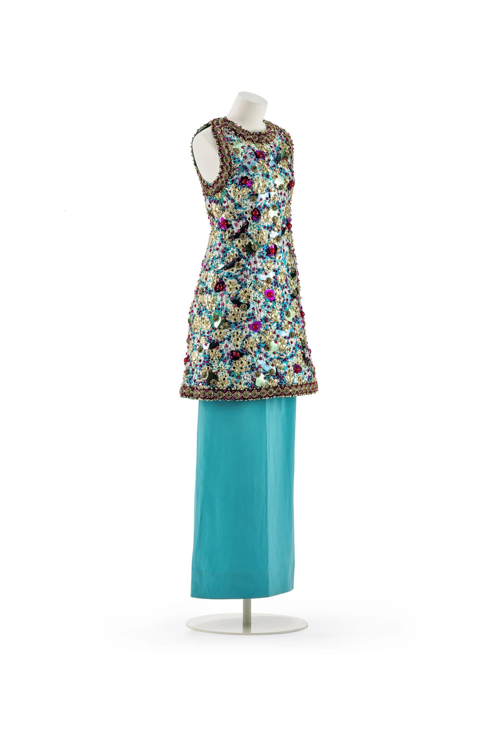 Vestido plissado de Madame Grès exposto em Berlim