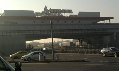 Ponte Autogrill Brembo em Osio Sopra, no norte da Itália