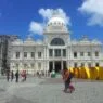 Fachada do Palácio Rio Branco, na Praça Tomé de Sousa, em Salvador