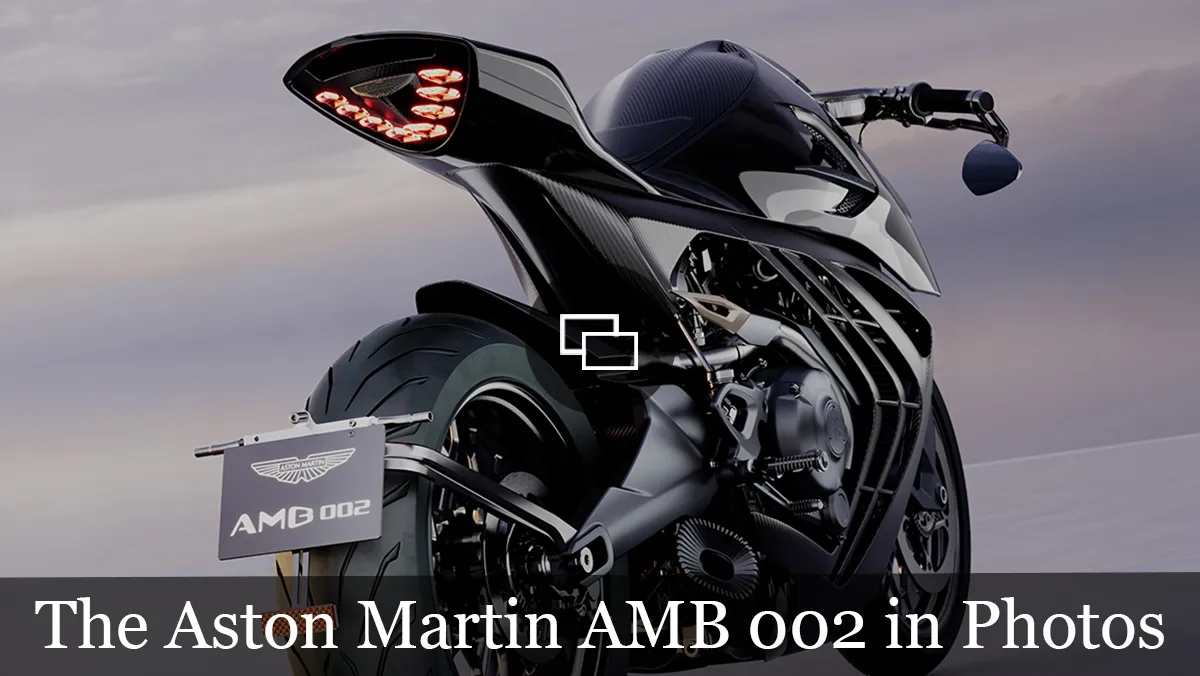 Galeria de fotos da motocicleta Aston Martin AMB 002