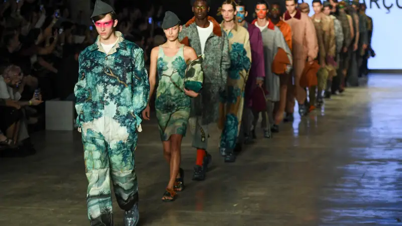Desfile da À La Garçonne na SPFW N61, Pavilhão das Culturas Brasileiras
