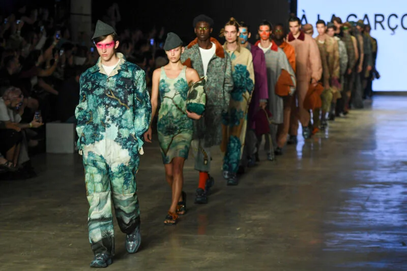 Desfile da À La Garçonne na SPFW N61, Pavilhão das Culturas Brasileiras