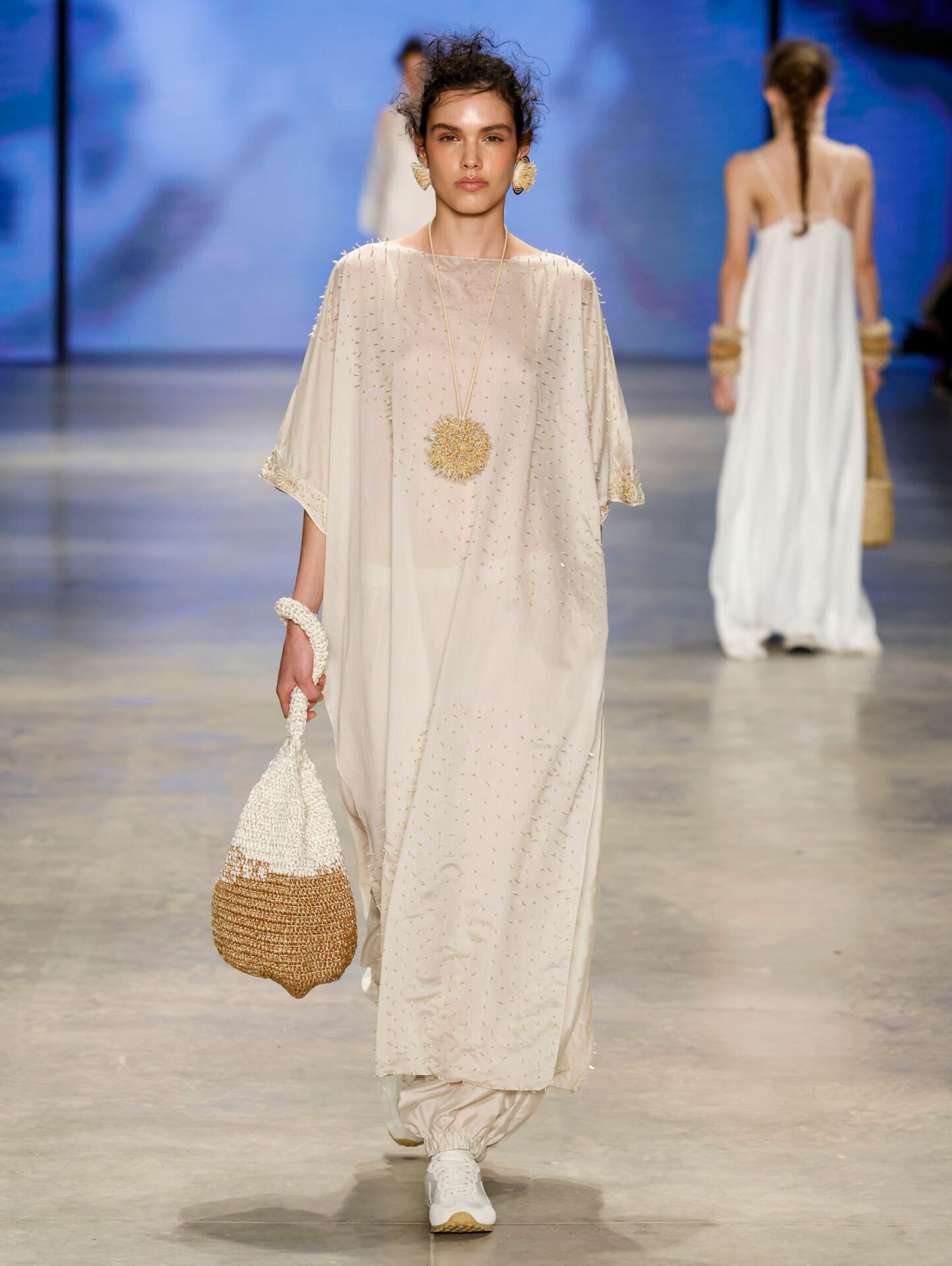 Look 11 da coleção Bonito pra Chover, Catarina Mina, SPFW N61