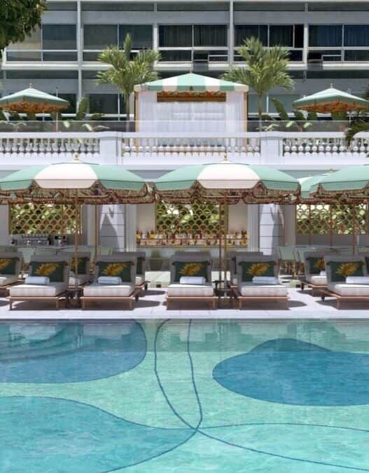 Edifício Piscina do Copacabana Palace, A Belmond Hotel, que abriga o Dior Spa