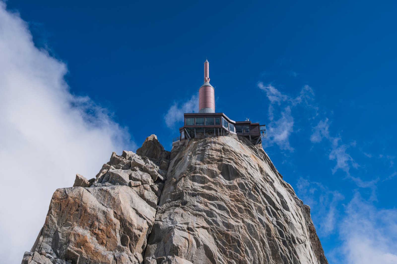 Topo da Aiguille du Midi, em Chamonix