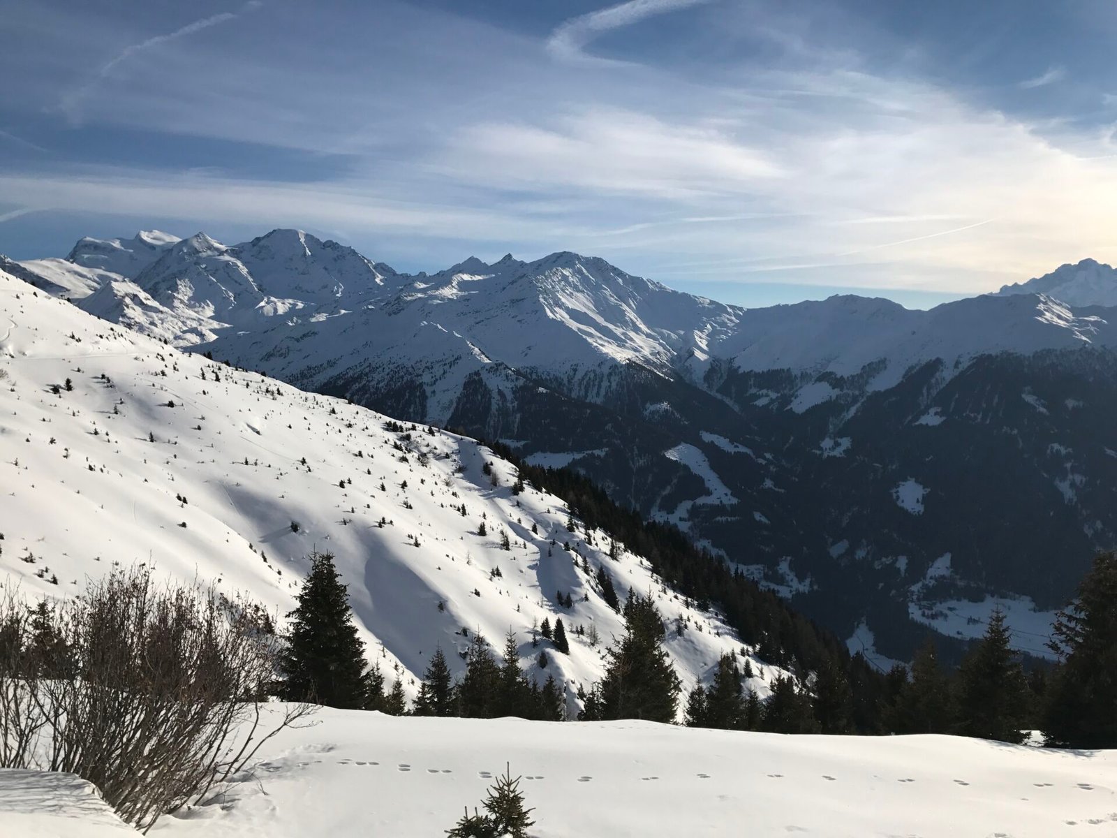 Pistas de esqui de Verbier, nos 4 Vallées