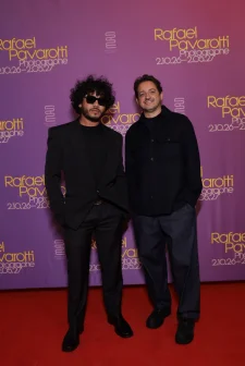 Rafael Pavarotti e Carlos Jereissati em Paris