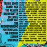 Cartaz oficial do Lollapalooza Brasil 2027, com o line-up completo, em Interlagos, 19, 20 e 21 de março
