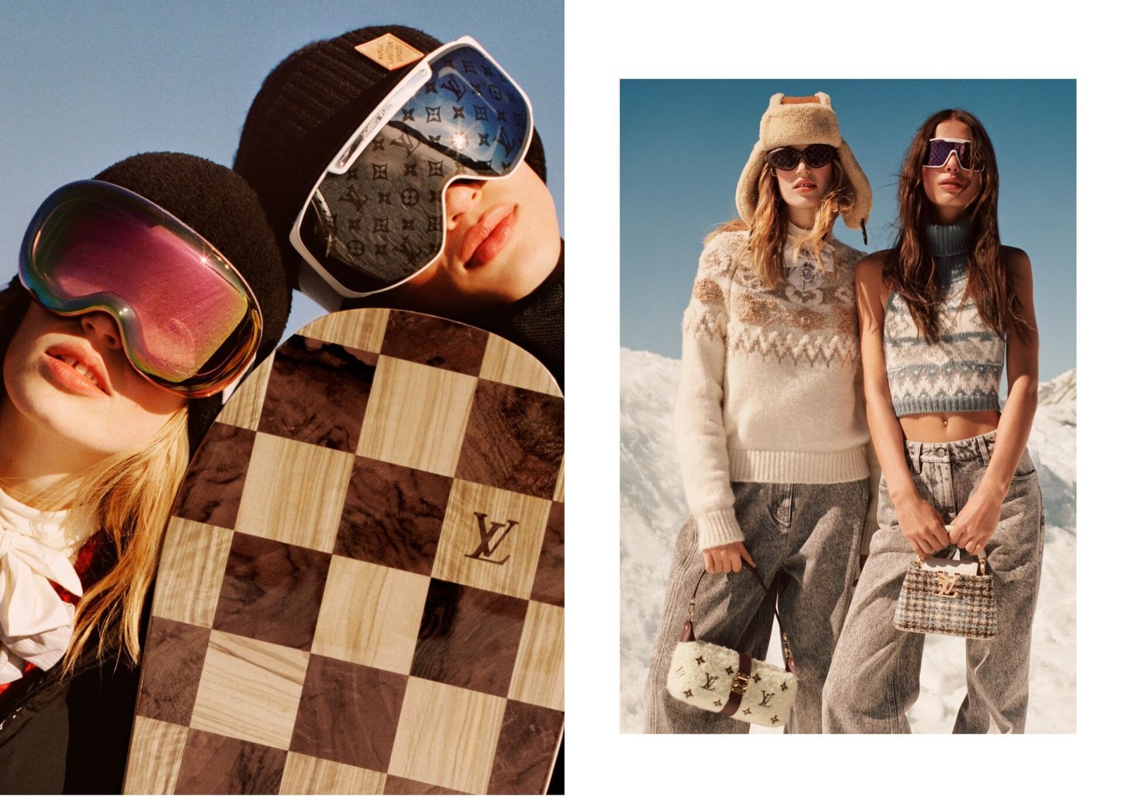 Campanha Louis Vuitton LV Ski 2026