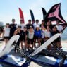 Velejadoras durante a 2ª edição do Driving Change, do Mubadala Brazil SailGP Team
