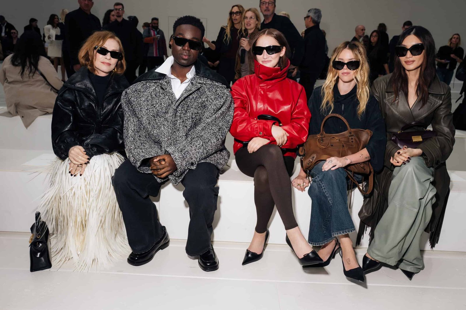 Primeira fila da Balenciaga