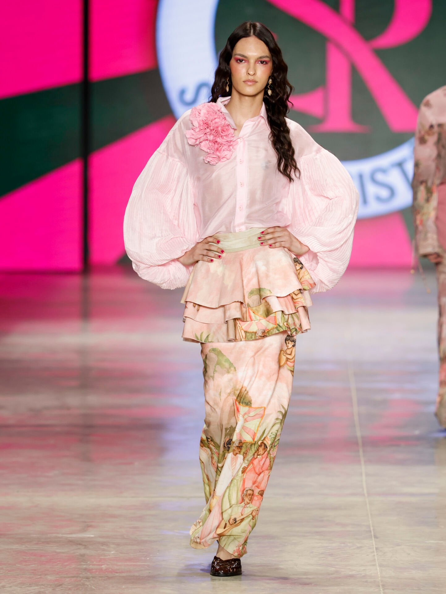 Look 5 da coleção Otelo Brasileiro, Santa Resistência, SPFW N61