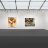 Estande da Fortes D'Aloia & Gabriel com pinturas de Márcia Falcão na Frieze London 2026