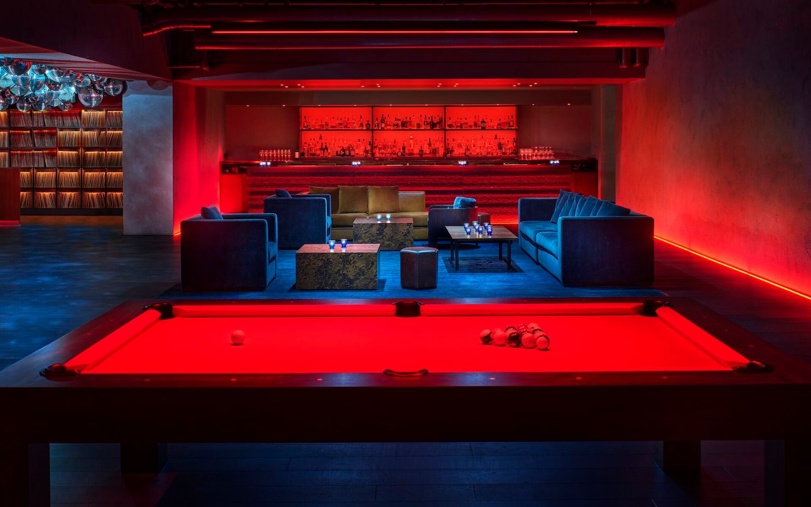 Bar Silencio montado no West Hollywood Edition em Los Angeles