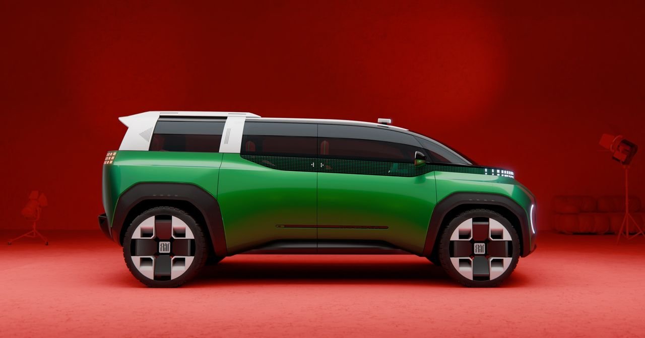 Teto transformável do Fiat Multiplay Concept