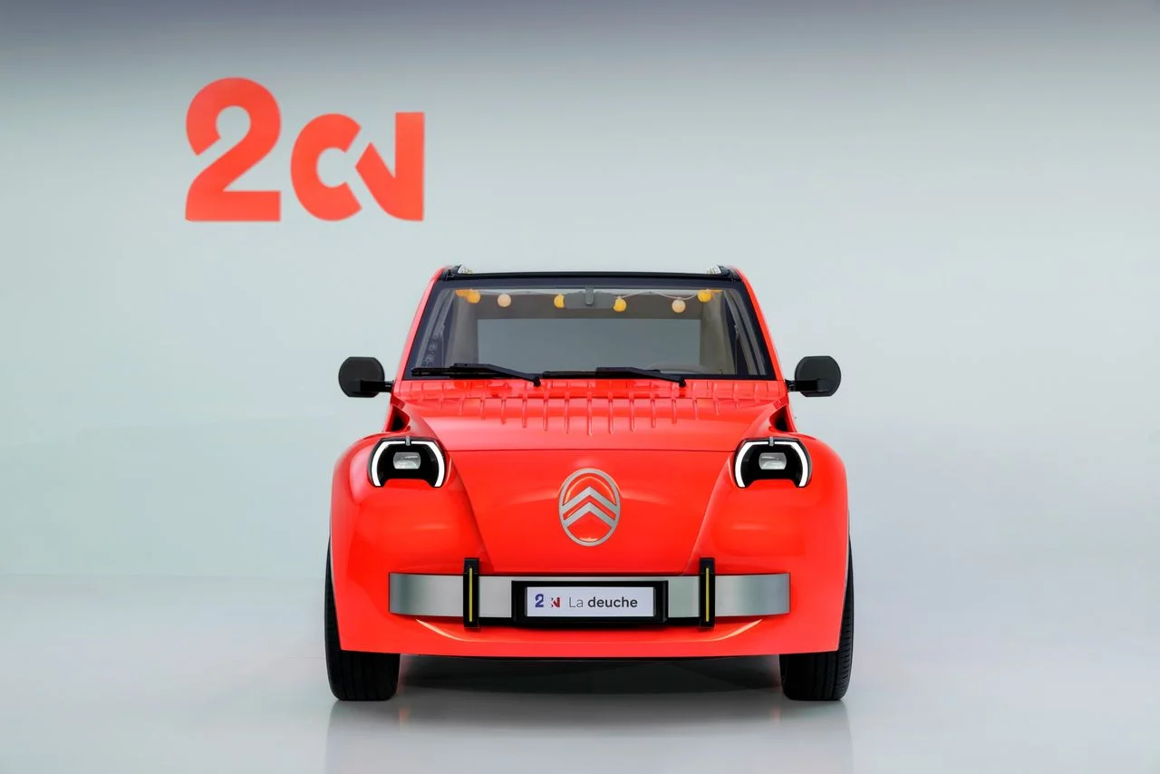 Perfil lateral do Citroën 2CV Concept