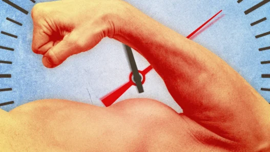Imagem de abertura da matéria sobre ganho de massa muscular e treino de força
