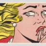 Obra de Roy Lichtenstein na exposição Like New, no Whitney Museum