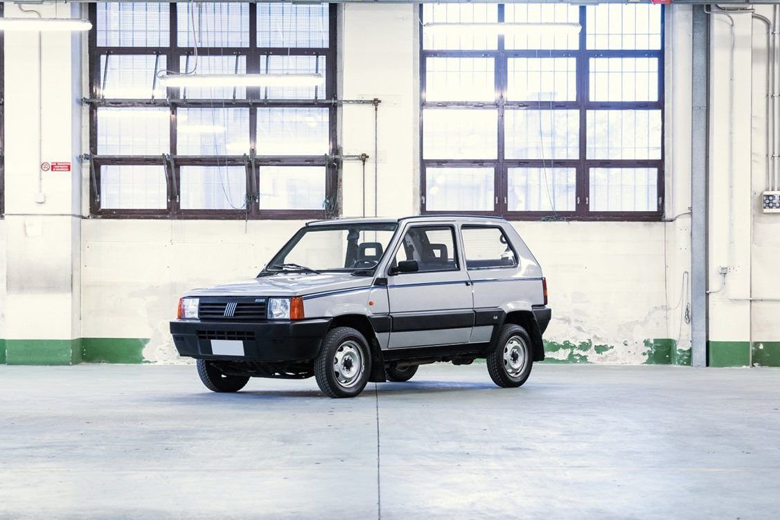Fiat Panda 4x4 usado por Gianni Agnelli