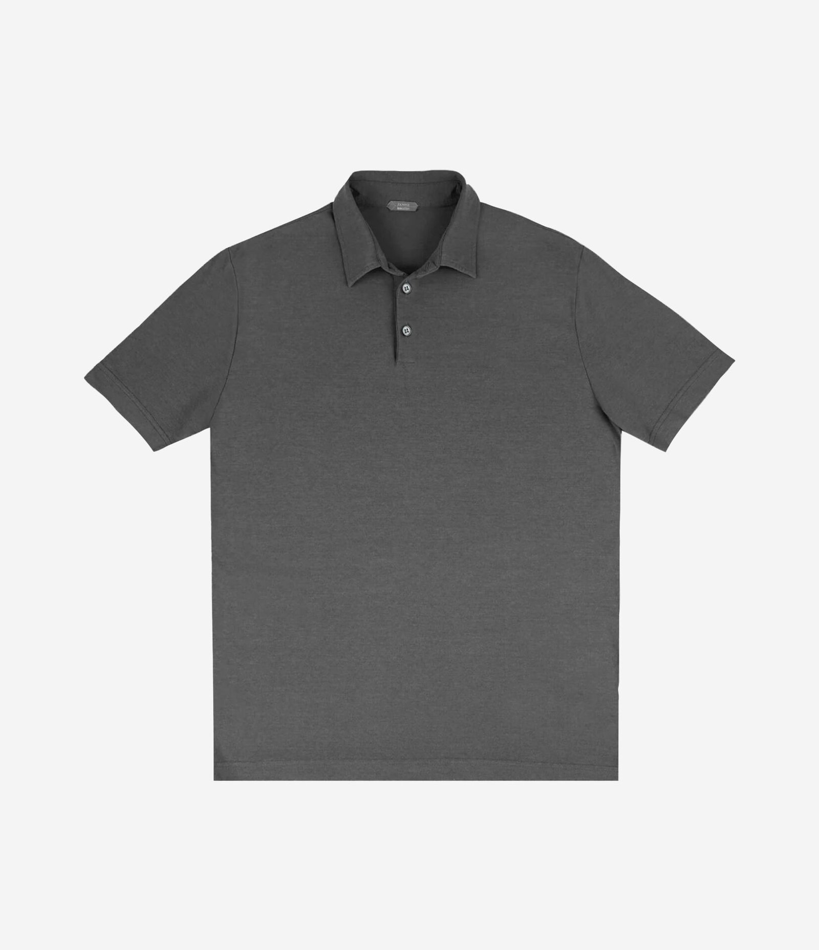 Polo slim cinza da Zanone para Slowear