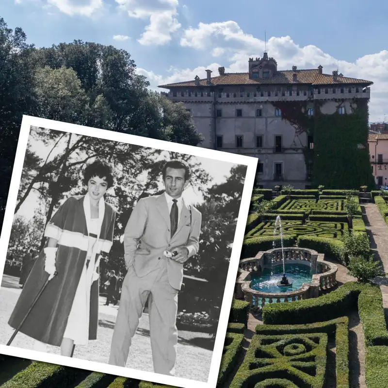 Jardim renascentista de buxo do Castello Ruspoli, em Vignanello