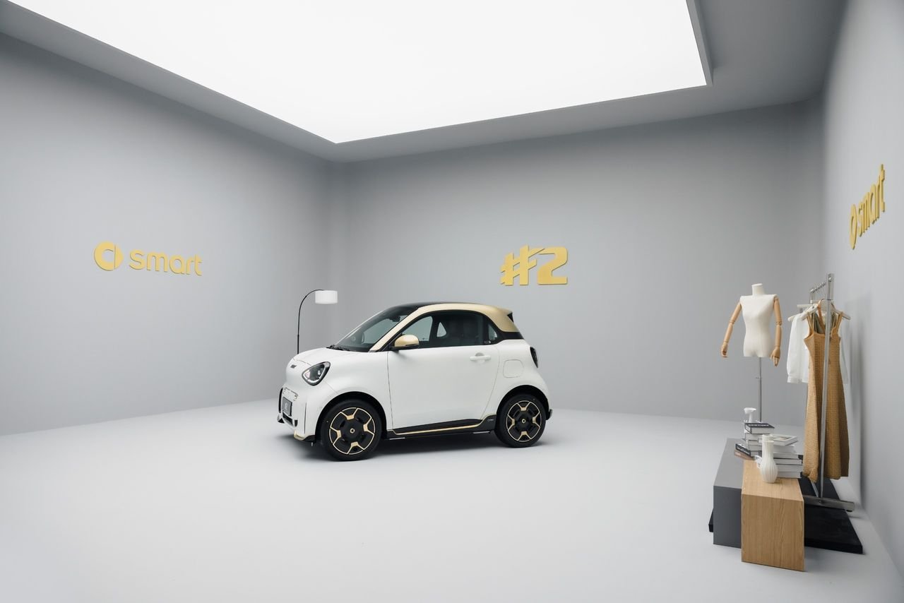 Detalhe externo do Smart #2 Couture Edition