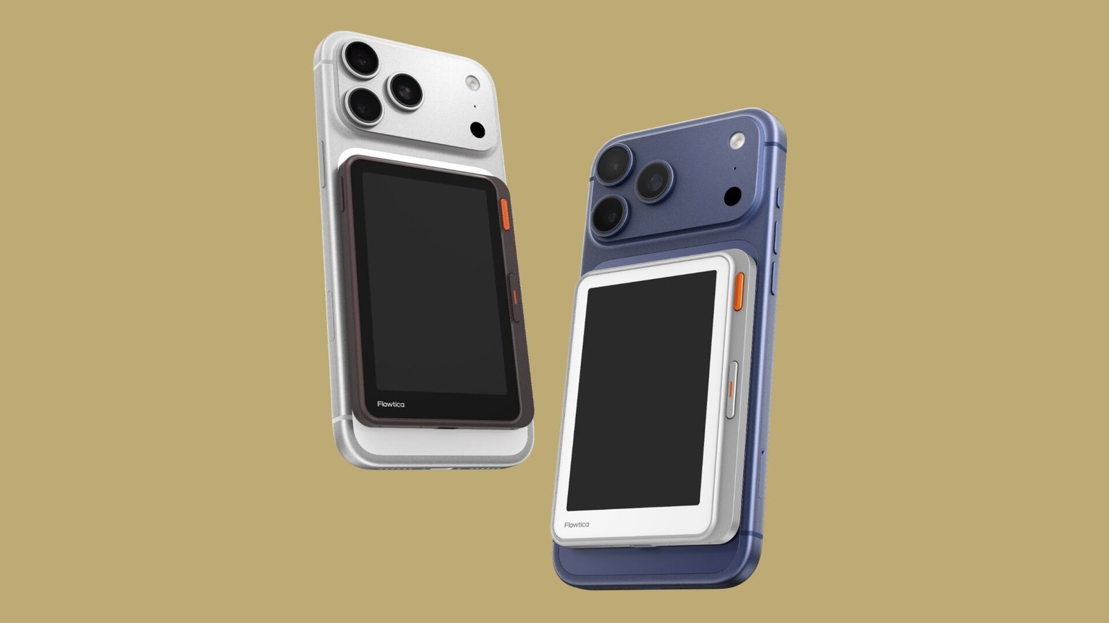Dispositivo Flowtica Verso acoplado a smartphone