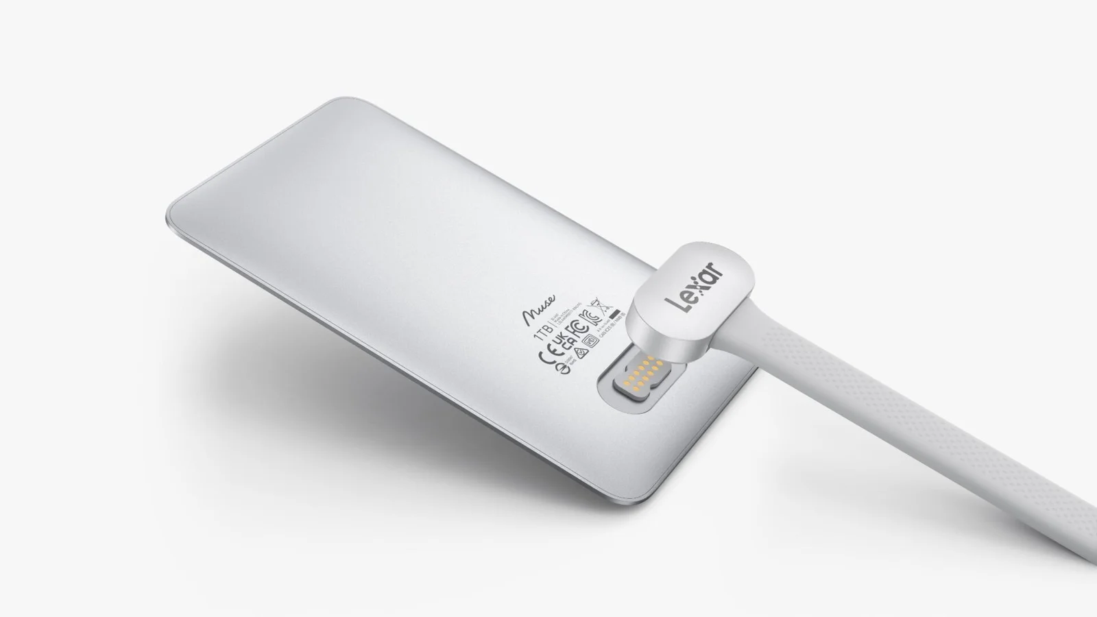 SSD portátil Lexar Muse em formato ultrafino